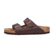 Birkenstock Brun Läder Utomhustofflor Brown, Herr