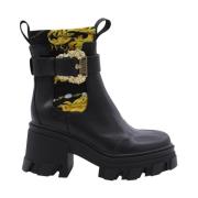 Versace Jeans Couture Snygga Ankelboots Black, Dam