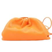 Bottega Veneta Vintage Pre-owned Laeder handvskor Orange, Dam