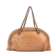 Chanel Vintage Pre-owned Laeder chanel-vskor Brown, Dam