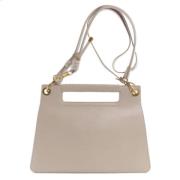 Givenchy Pre-owned Pre-owned Laeder axelremsvskor Beige, Dam