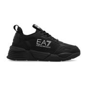 Emporio Armani EA7 Sportskor med snörning Black, Dam