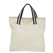 Gucci Vintage Pre-owned Canvas totevskor White, Dam