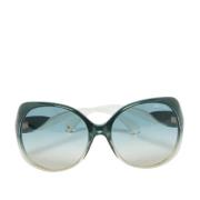 Jimmy Choo Pre-owned Pre-owned Acetat solglasgon Green, Dam