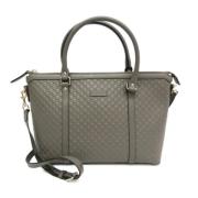 Gucci Vintage Pre-owned Laeder gucci-vskor Gray, Dam