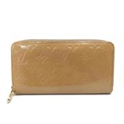 Louis Vuitton Vintage Pre-owned Laeder plnbcker Beige, Dam