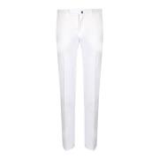 Incotex Vita Slim Fit Byxor White, Herr