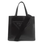 Prada Vintage Pre-owned Laeder handvskor Black, Dam