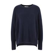 Lisa Yang Stilren Marine Sweater - Mila Blue, Dam