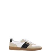 Boss Beige Öppna Sneakers Brandon White, Herr