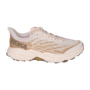 Hoka One One Beige Trail Sneakers Beige, Herr