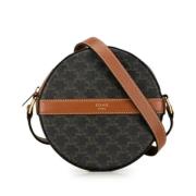 Celine Vintage Pre-owned Canvas celine-vskor Brown, Dam