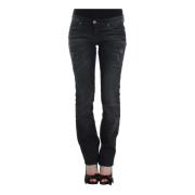 Costume National Blå Skinny Leg Jeans Superskinny Fit Blue, Dam