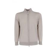 Filippo De Laurentiis Stilfull Fullzip Cardigan för Kvinnor Beige, Her...