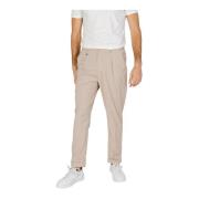 Antony Morato Beige Dragkedja Knapp Byxor Fickor Vår/Sommar Beige, Her...