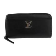 Louis Vuitton Vintage Pre-owned Laeder plnbcker Black, Dam