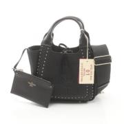 Valentino Vintage Pre-owned Canvas handvskor Black, Dam