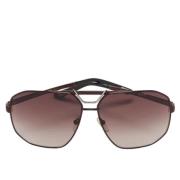 Marc Jacobs Pre-owned Pre-owned Metall solglasgon Brown, Dam