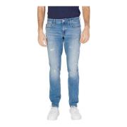 Antony Morato Stiliga Slitna Jeans Blue, Herr