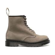 Dr. Martens Milled Nubuck Combatstövlar Gray, Herr