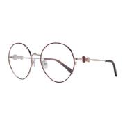 Emilio Pucci Stiliga Metall Optiska Ramar med Demo Red, Dam