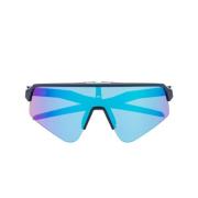 Oakley Fuchsia Pink Square Frame Solglasögon Blue, Unisex