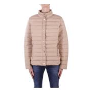 Ralph Lauren Beige Kappor Logo Dragkedja Knappar Fickor Beige, Dam