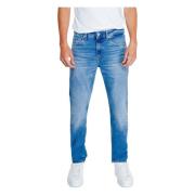 Calvin Klein Jeans Blå Jeans med Dragkedja Blue, Herr