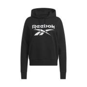 Reebok Fleece Hoodie Black, Dam