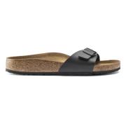 Birkenstock Flexibelt Läderfoder Skor Black, Dam