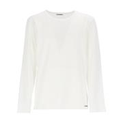 Jil Sander Vit Ulltröja White, Dam