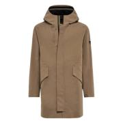 Boggi Milano Tekniskt Tyg B Tech Parka Beige, Herr