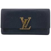 Louis Vuitton Vintage Pre-owned Laeder plnbcker Black, Dam