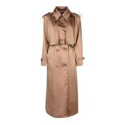 Herno Beige Trench Coat Beige, Dam