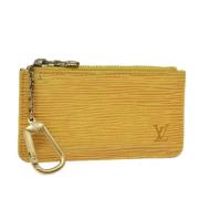 Louis Vuitton Vintage Pre-owned Laeder plnbcker Yellow, Dam