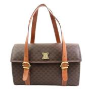 Celine Vintage Pre-owned Canvas celine-vskor Brown, Dam