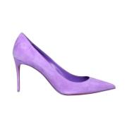 Christian Louboutin Elegant Högklackade Skor Purple, Dam