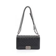 Chanel Vintage Pre-owned Laeder chanel-vskor Black, Dam