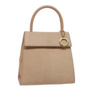 Celine Vintage Pre-owned Mocka handvskor Beige, Dam