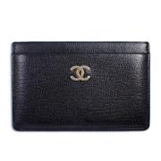 Chanel Vintage Pre-owned Laeder plnbcker Black, Dam