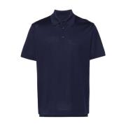 Givenchy Blå Polo Skjorta Broderad Logotyp Blue, Herr