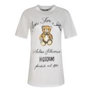 Moschino Stiliga T-shirts och Polos White, Dam