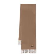 Moschino Beige Scarf med Teddy Bear Patch Beige, Herr