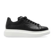 Alexander McQueen Sneakers Oversized Black, Dam