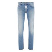 Philipp Plein Slim Fit Denim Jeans Blue, Herr