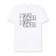 Moncler T-shirt med logotyp White, Herr