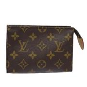 Louis Vuitton Vintage Pre-owned Canvas necessrer Brown, Dam