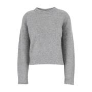 Dunst Shaggy Dog Sweater Grå Gray, Dam