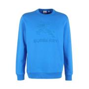 Burberry Stilfull Stickad Topp Blue, Herr