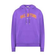 Valentino Stilfull Stickad Tröja Purple, Herr